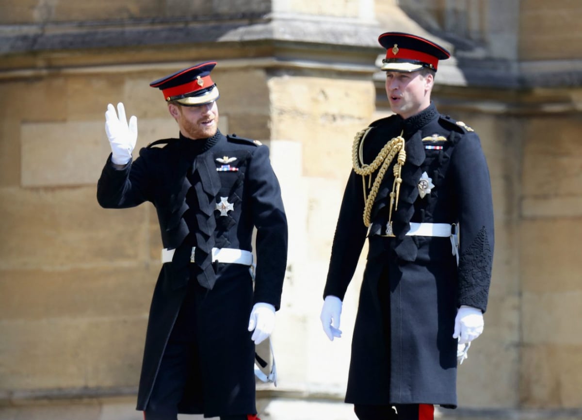 Los duques de Cambridge en el enlace de Harry y Meghan