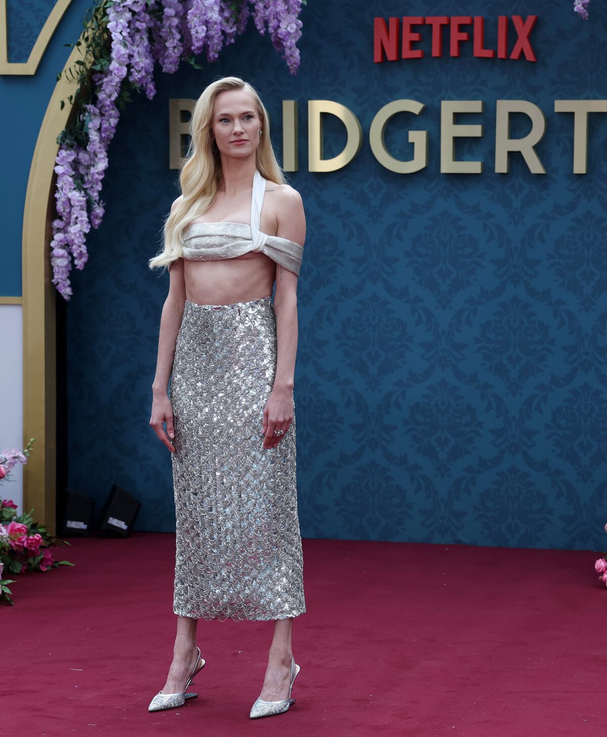 La alfombra roja de Bridgerton en Londres