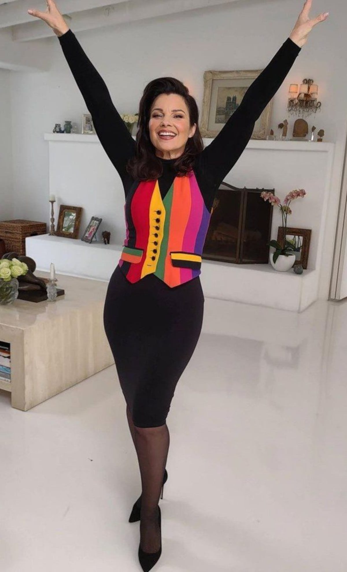 Las fotos con las que la actriz Fran Drescher, protagonista de The Nanny, nos sorprendió