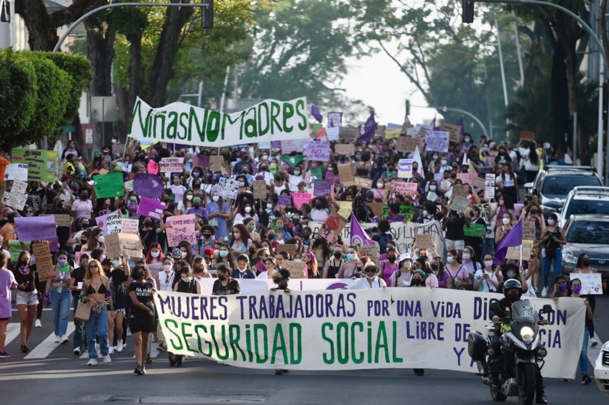 #8M en Panamá, una marcha por las mujeres y sus derechos