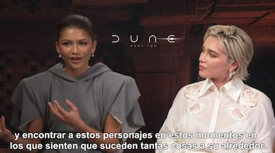 Zendaya protagoniza Dune 2: ‘La historia de amor entre Paul y Chani se siente honesta y valorada’