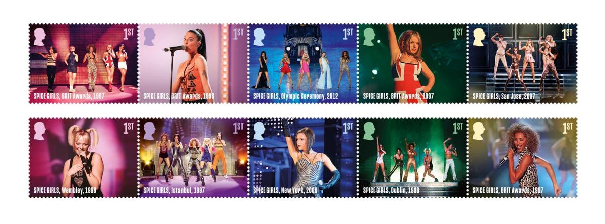 Las Spice Girls celebran su 30 años y el correo británico lo celebra con una colección