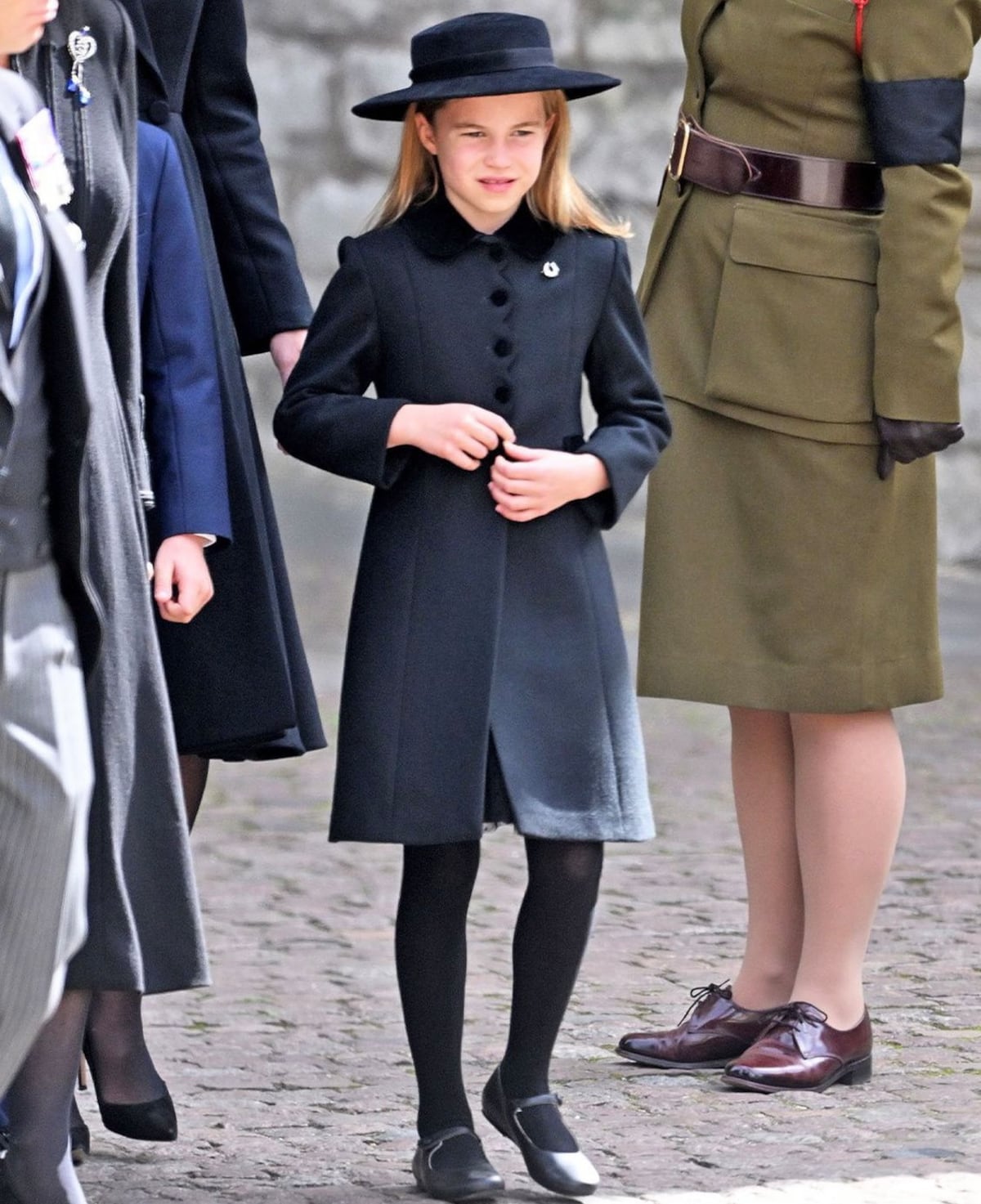 Despidiendo a ‘Gan Gan’: los pequeños George y Charlotte en el funeral de su bisabuela, la reina Isabel II