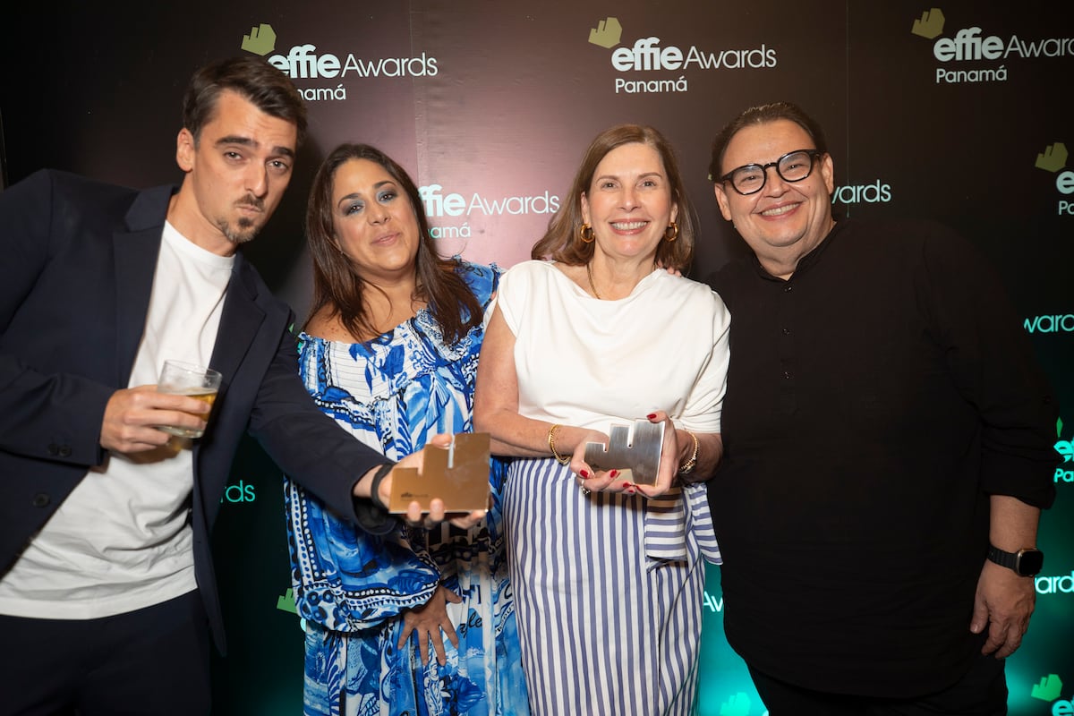 Los invitados y ganadores de los premios Effie Panamá 2024