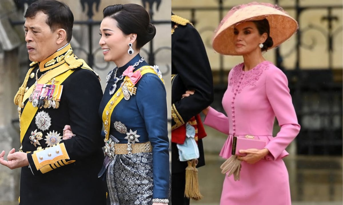 El ‘look’ de la reina de Tailandia que impactó más que el de la reina Letizia de España