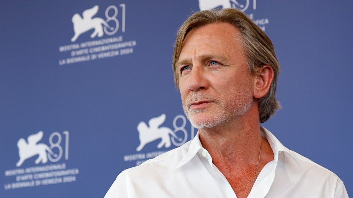 Melena rubia y barba canosa: El nuevo ‘look’ de Daniel Craig en su era post James Bond