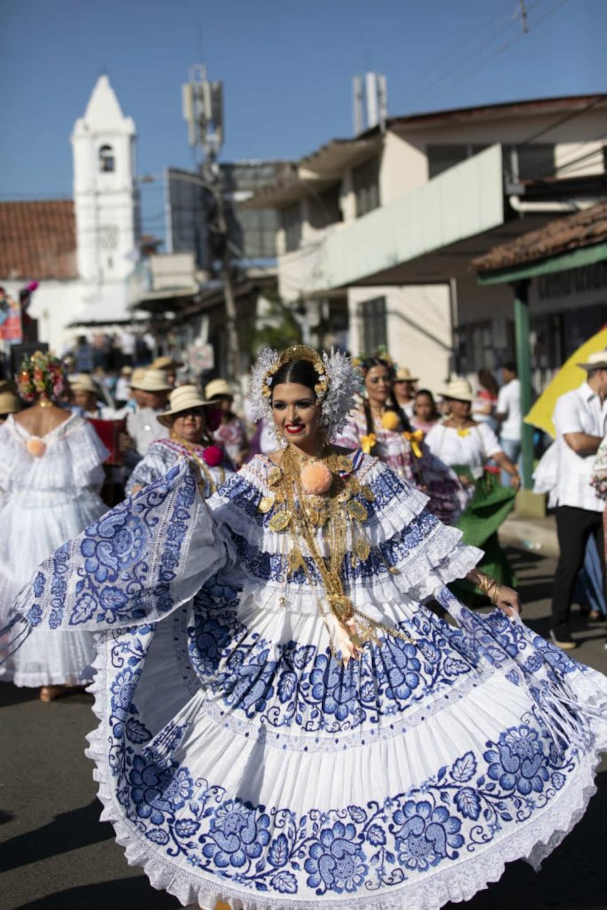 El Desfile de las Mil Polleras en Las Tablas