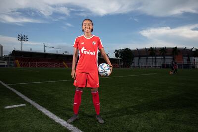 Lineth ‘Palito’ Cedeño, la goleadora oriunda de San Pedro cuyo gol llevó a Panamá a su primer Mundial Femenino