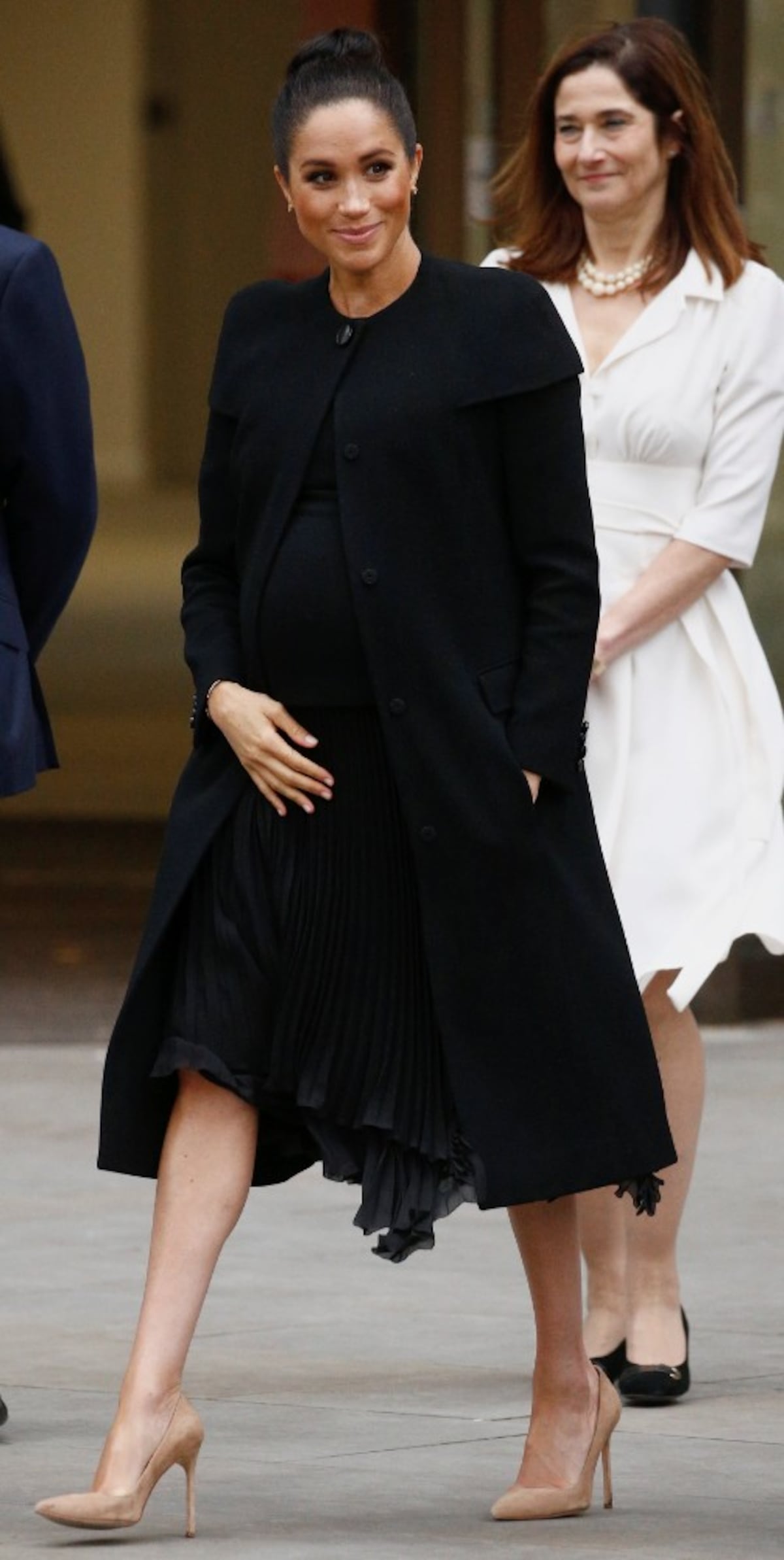 Meghan Markle, 8 meses y en tacones