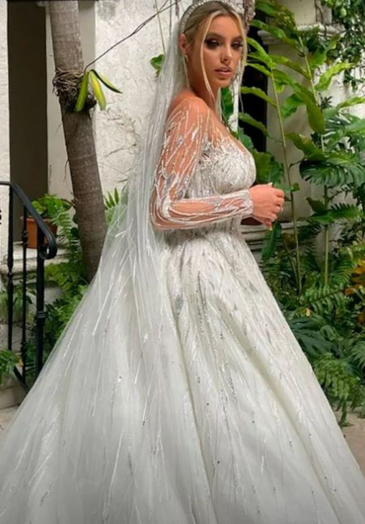 Chayanne en la boda de su sobrina Lele Pons