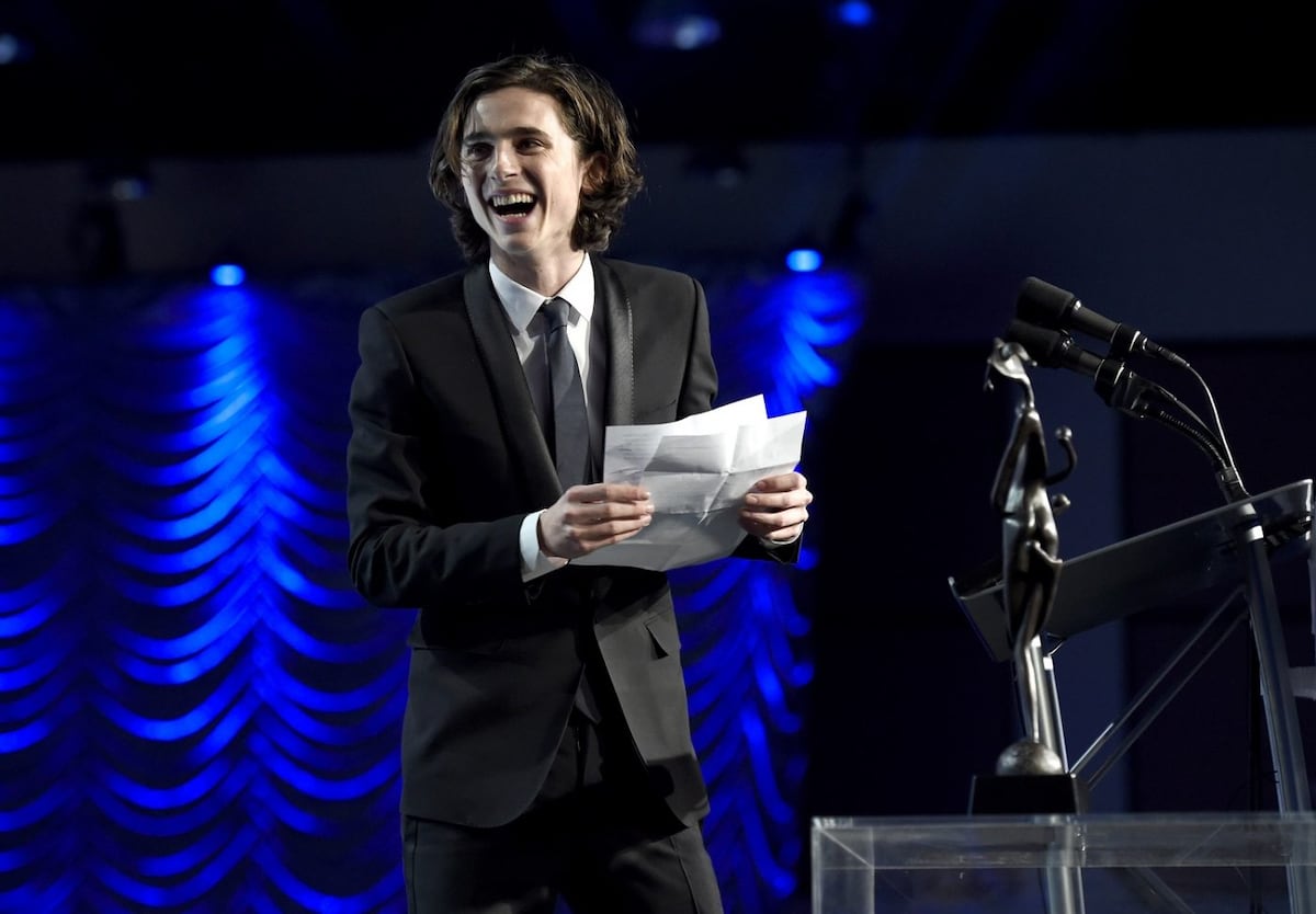 Timothée Chalamet, el joven revelación de Hollywood