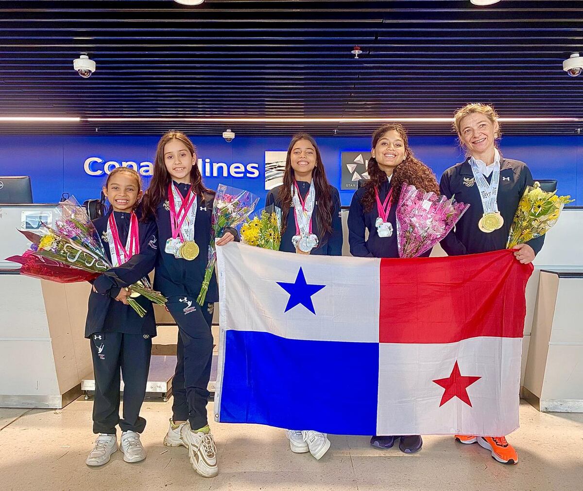 Gimnasia panameña conquista 12 medallas en competencia centroamericana