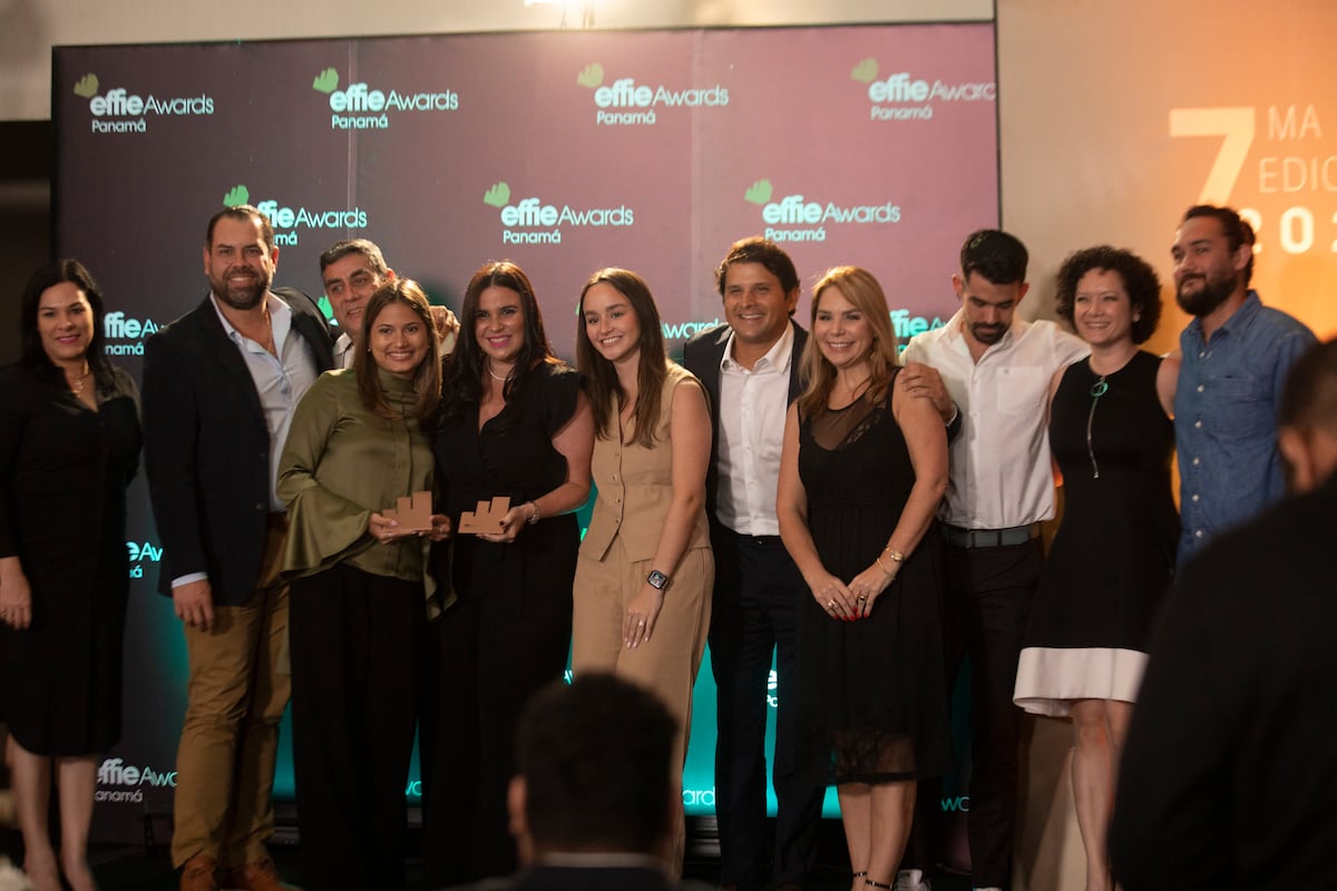 Los invitados y ganadores de los premios Effie Panamá 2024