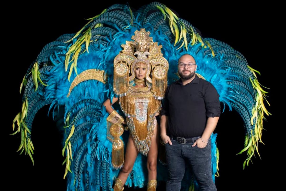 Abdul Juliao, la mente creativa del traje de fantasía de Panamá en Miss Universo