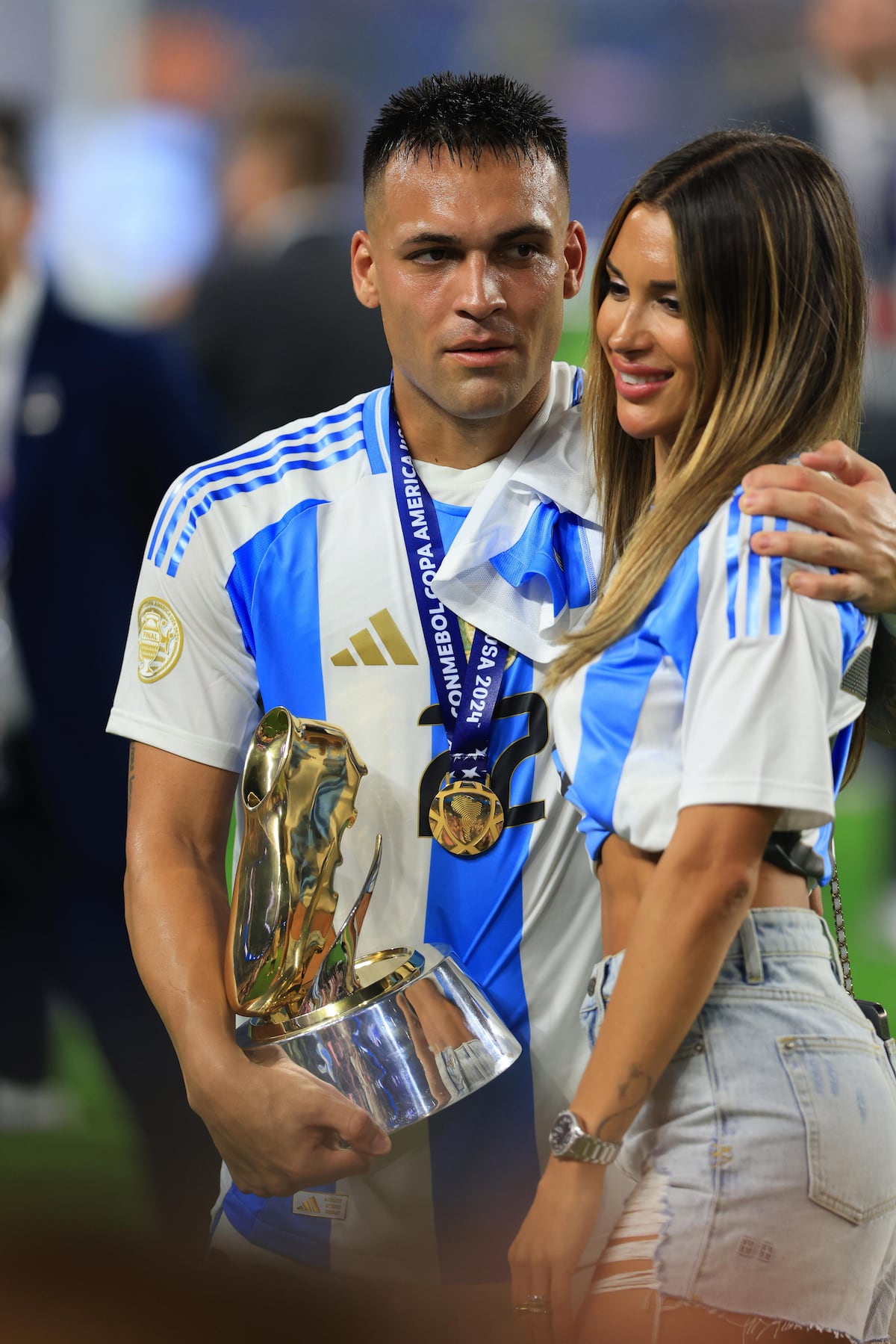 10 fotos de la celebración de Argentina en la Copa América 2024