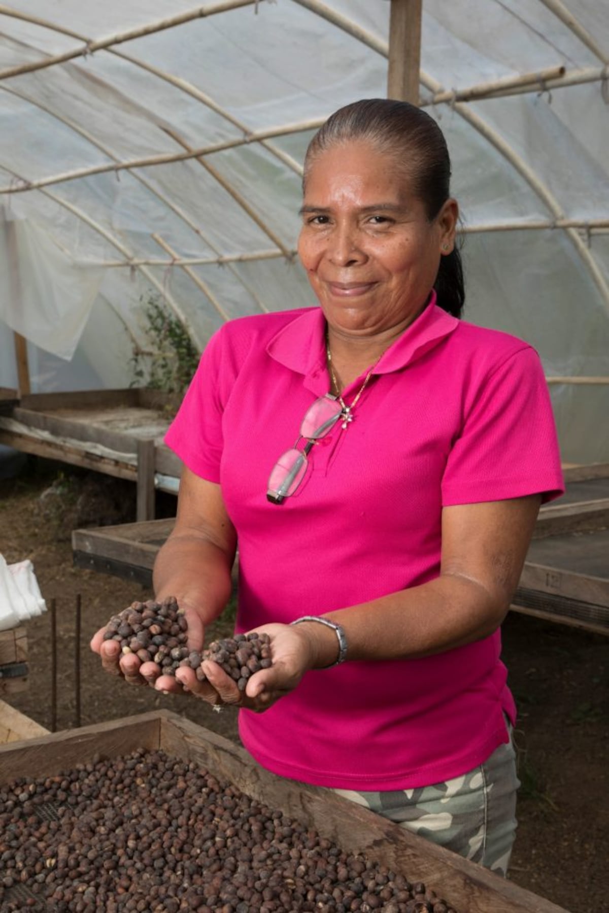 Liduvina Rivera y su café galardonado de Capira