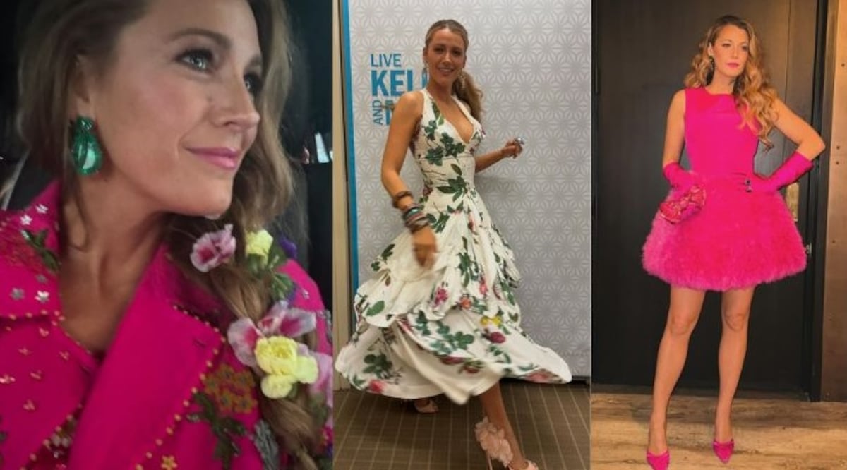 4 looks girly de la actriz Blake Lively