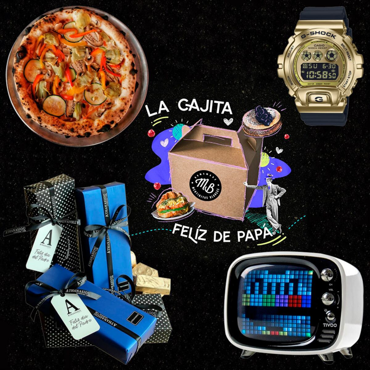 Regala una entrada a un concierto virtual o un kit para hacer pizza: 10 regalos para papá