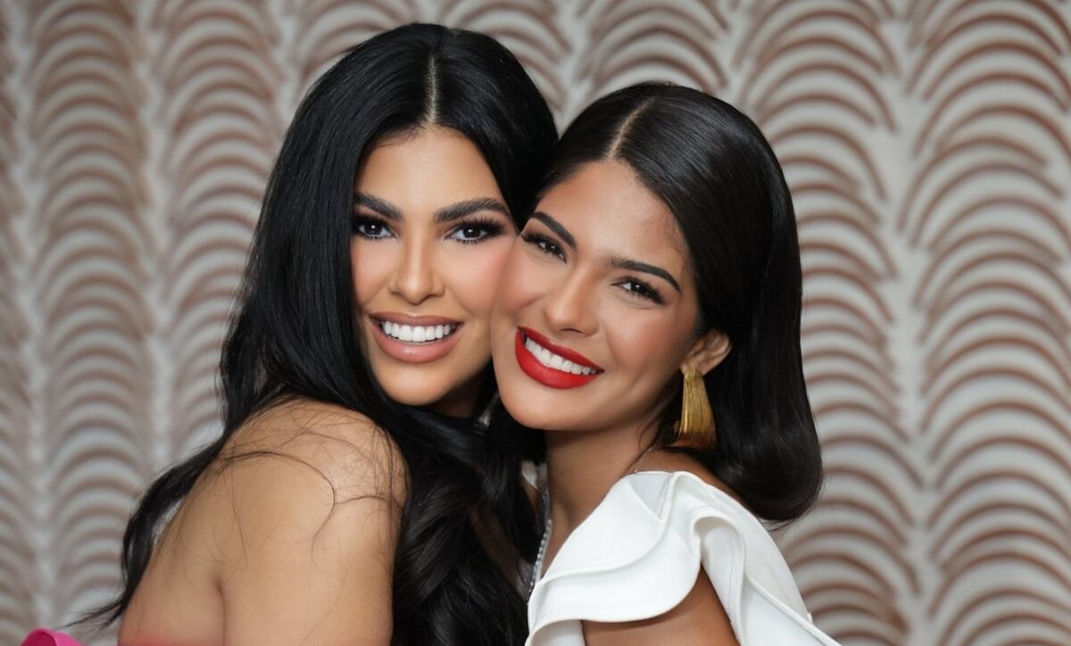 El reencuentro de Miss Universe Panamá, Natasha Vargas, y Miss Universo, Sheynnis Palacios