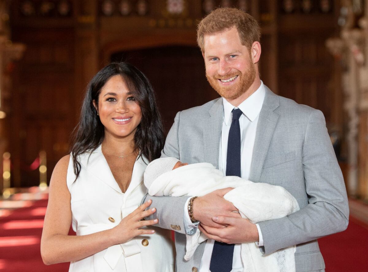 Archie, hijo de Harry y Meghan, será bautizado en privado