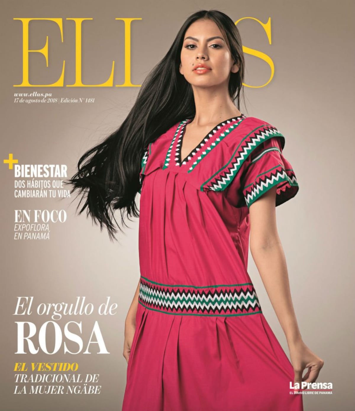 Rosa Montezuma, en portada de la revista ‘Ellas’