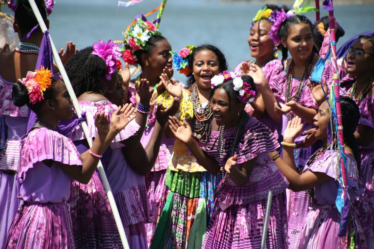 Festival de la Pollera Conga en Portobelo