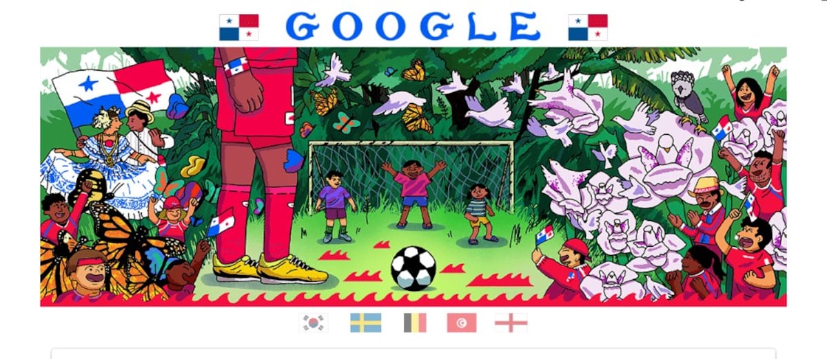 Juan Tang Hon, el panameño detrás del doodle de Panamá en el Mundial