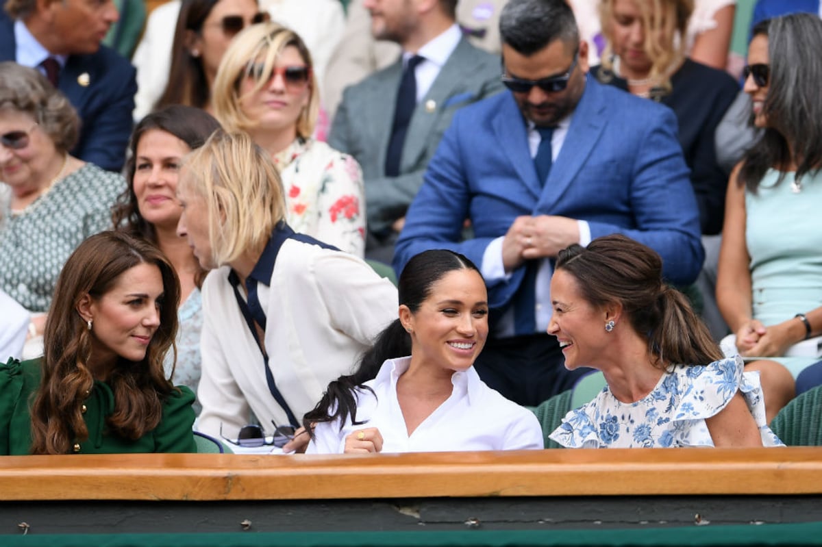 Kate, Meghan y Pippa, juntas en Wimbledon