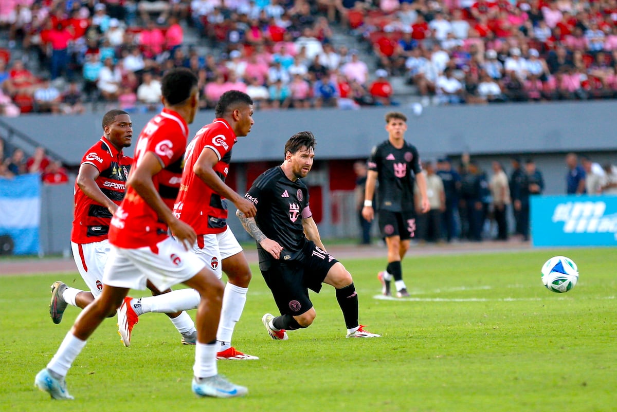 19 fotos de Lionel Messi en Panamá 