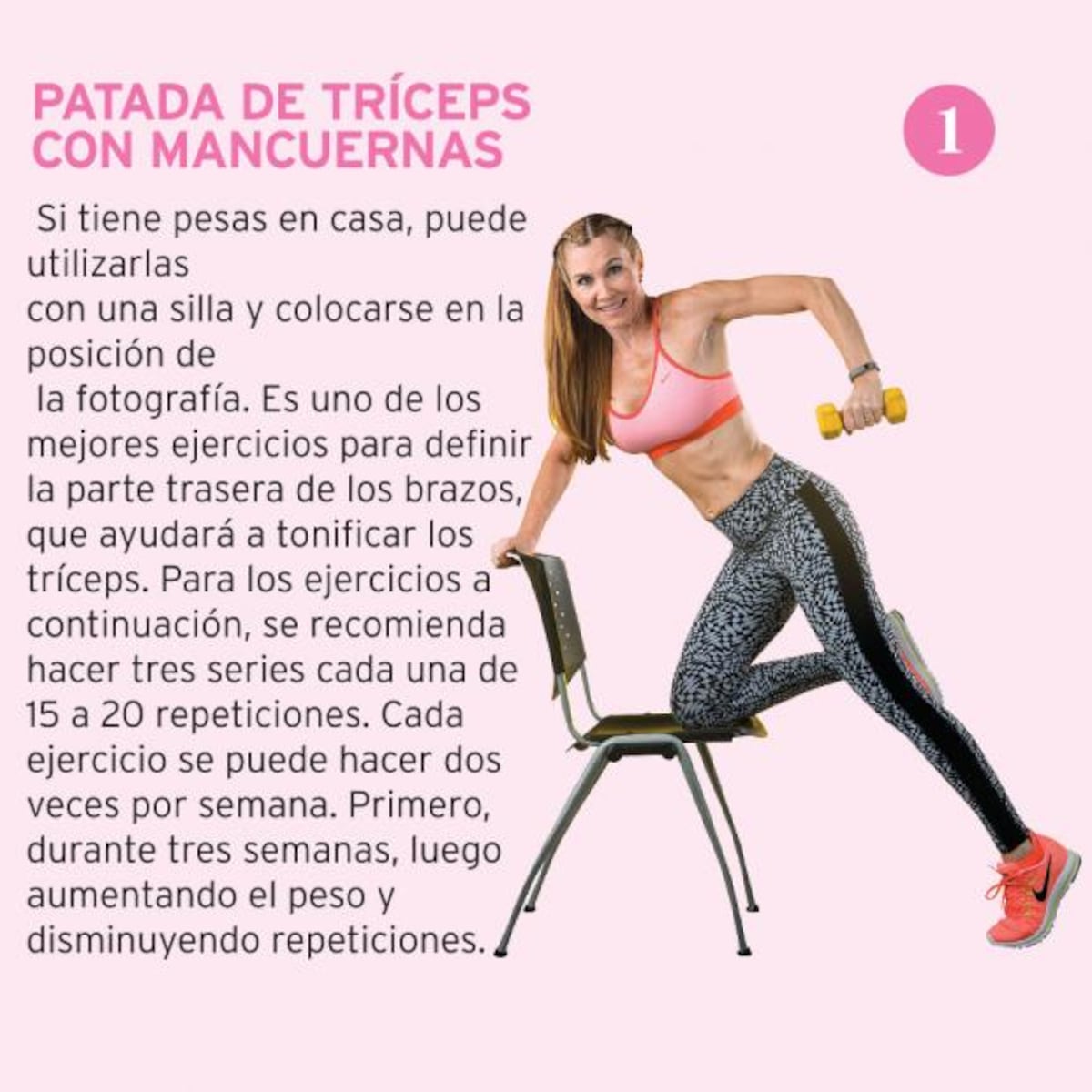 Cinco ejercicios para entrenar en casa