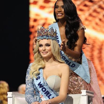 Karolina Bielawska, de Polonia, es la nueva Miss Mundo