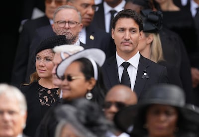 Invitados al funeral de la reina Isabel II en la capilla de Windsor