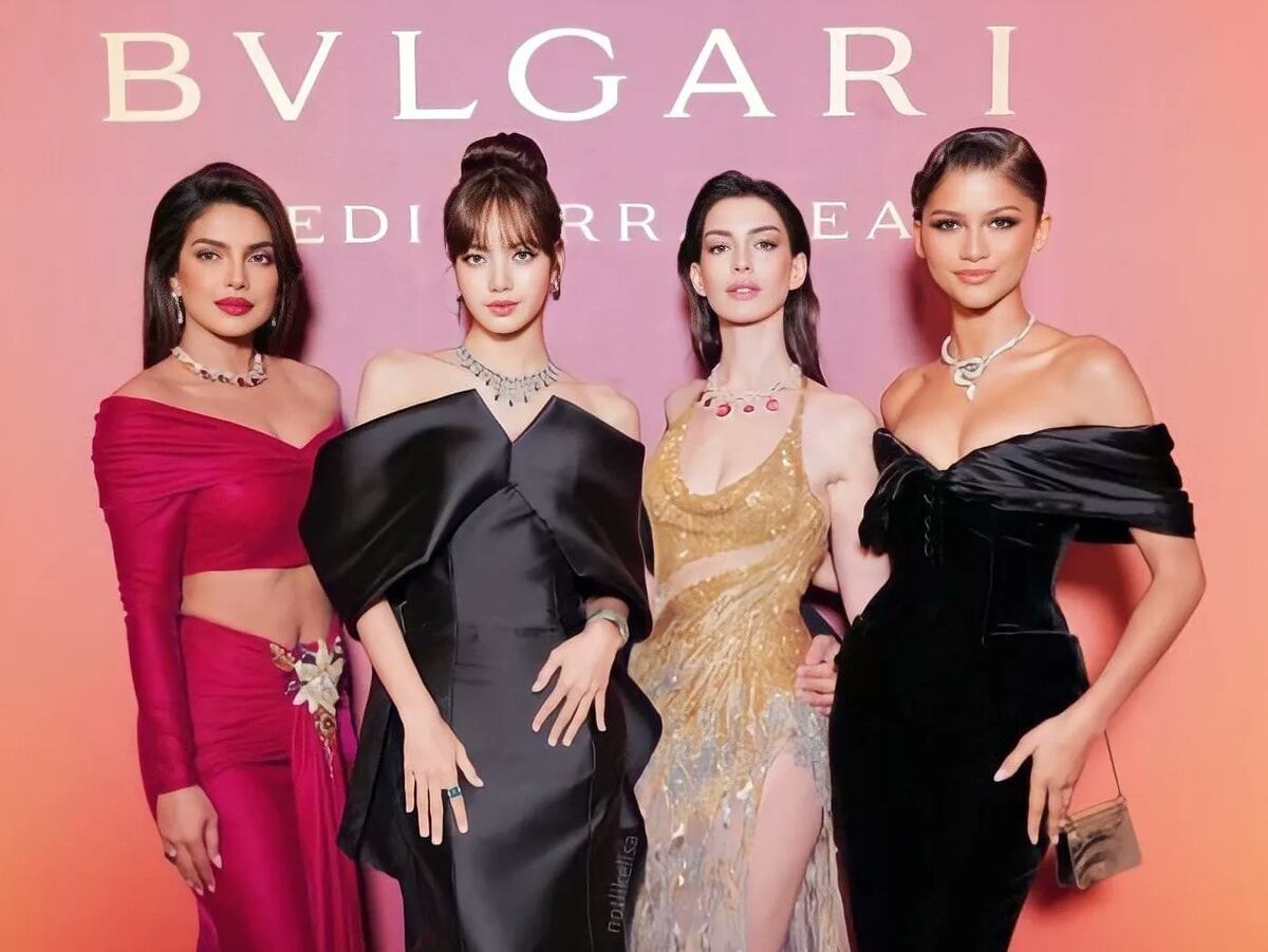 Zendaya, Anne Hathaway, Lisa y Priyanka Chopra: Una noche de brillo en Venecia