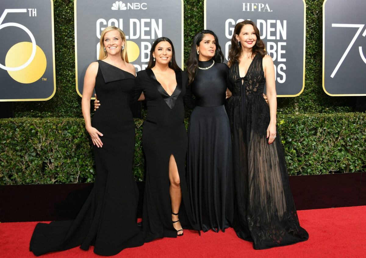 Golden Globe 2018: De negro en contra del abuso sexual