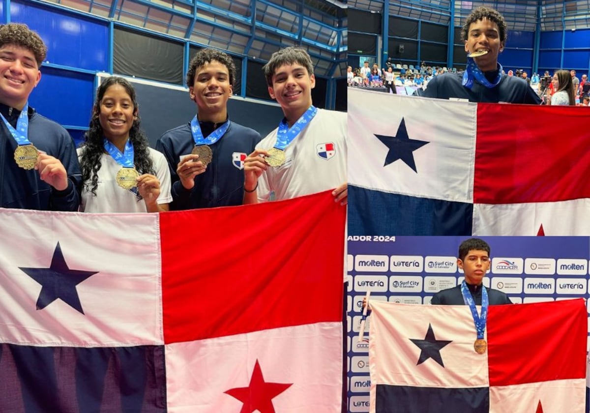 Jóvenes panameños brillan en Taekwondo con medallas de oro en los Codicader 2024