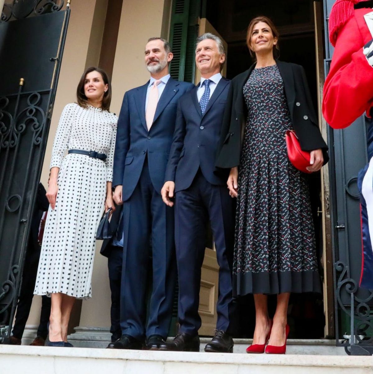 El reencuentro de reina Letizia y la primera dama de Argentina, Juliana Awada