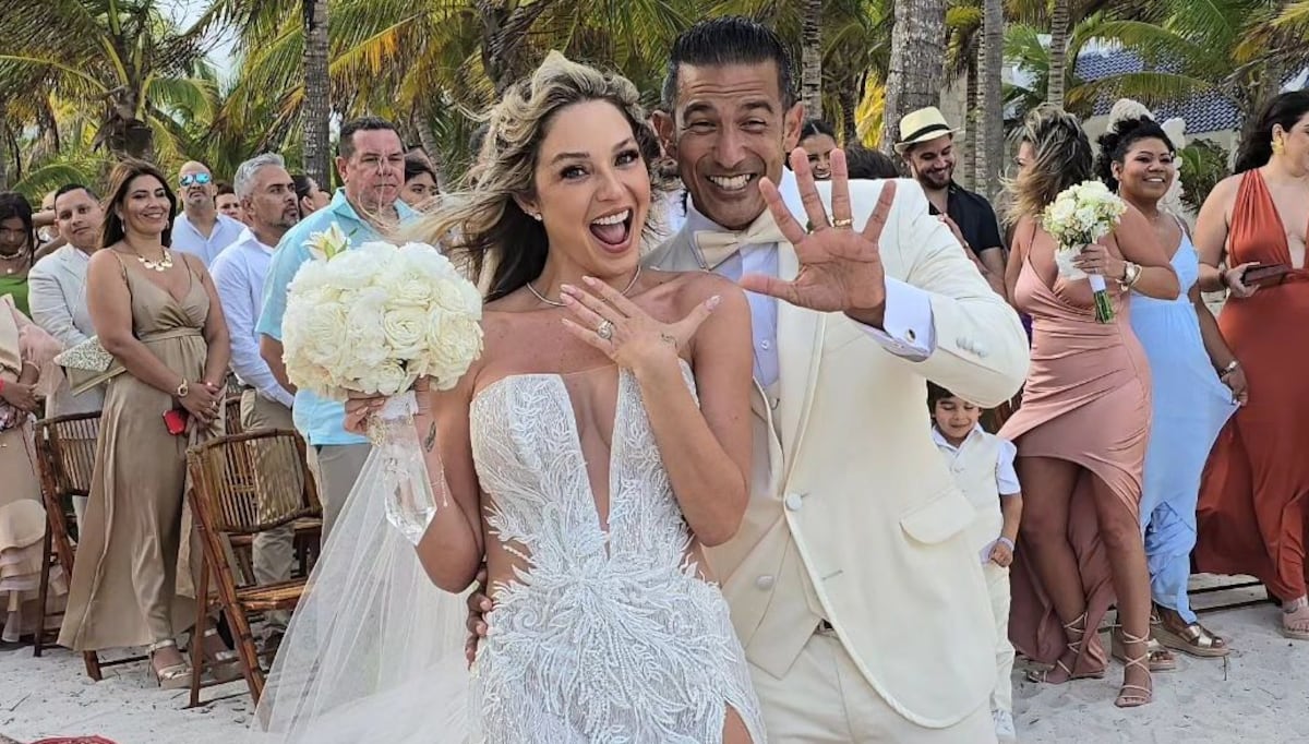 Alberto Gaitán y Ana Karina Ábrego dieron el ‘¡Sí, quiero!’ en una encantadora boda en México