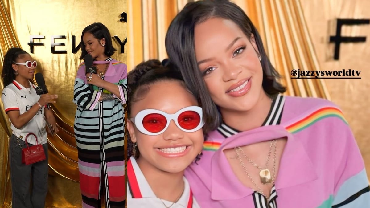 Jazzy, la panameña de 14 años que entrevistó a Rihanna