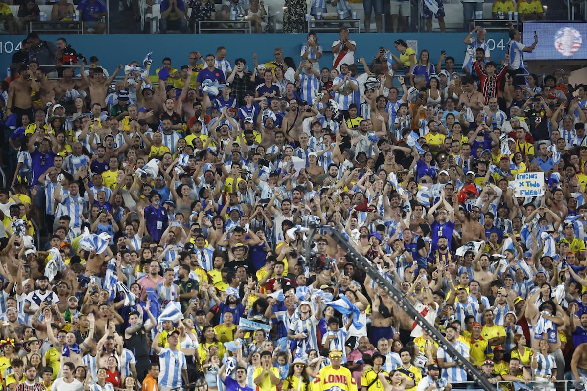 10 fotos de la celebración de Argentina en la Copa América 2024