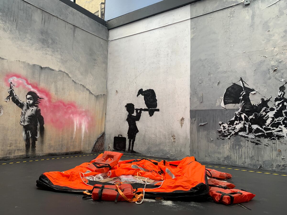 El museo de Banksy abre en Nueva York y presenta casi 200 piezas atemporales del artista