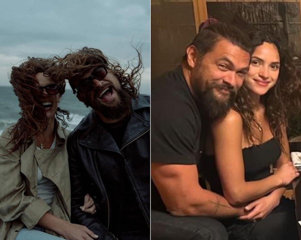 Jason Momoa y su nueva novia, la hija de Ricardo Arjona