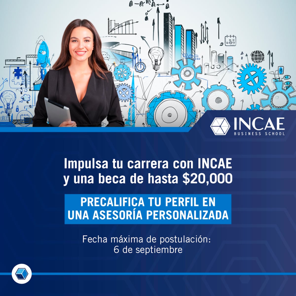 Becas de hasta USD$20,000 para tu MBA residencial o ejecutivo