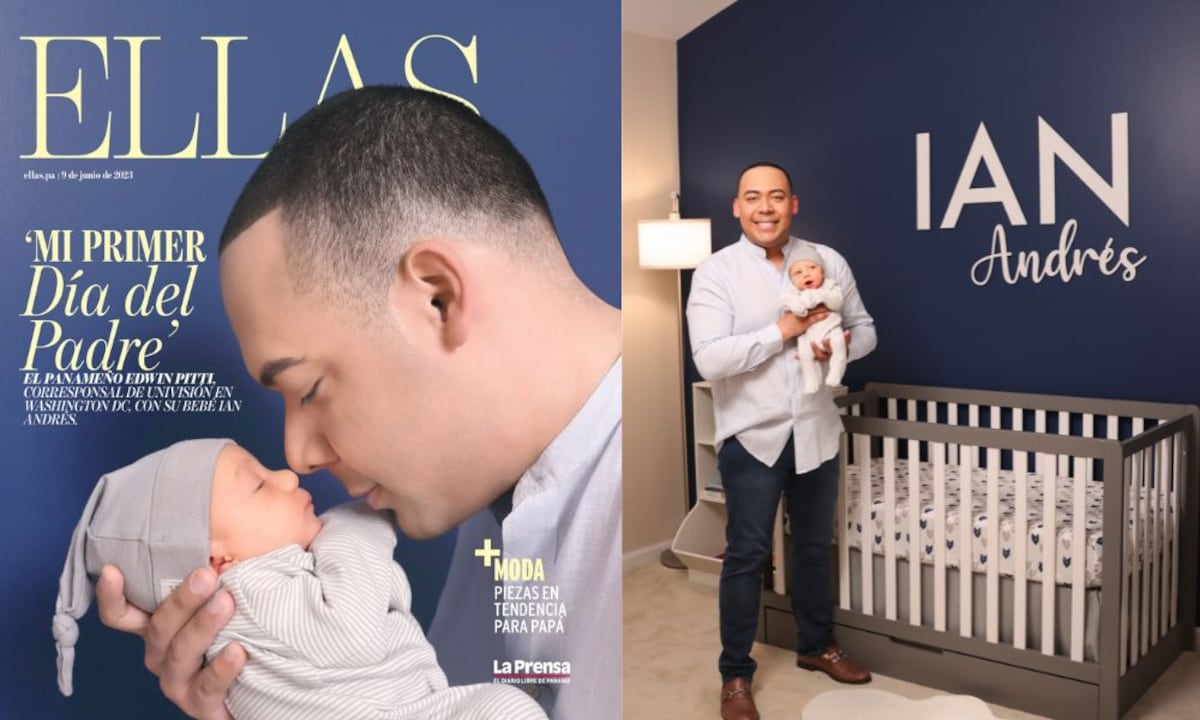 El panameño Edwin Pitti, corresponsal de Univisión en Washington DC, en portada de revista Ellas