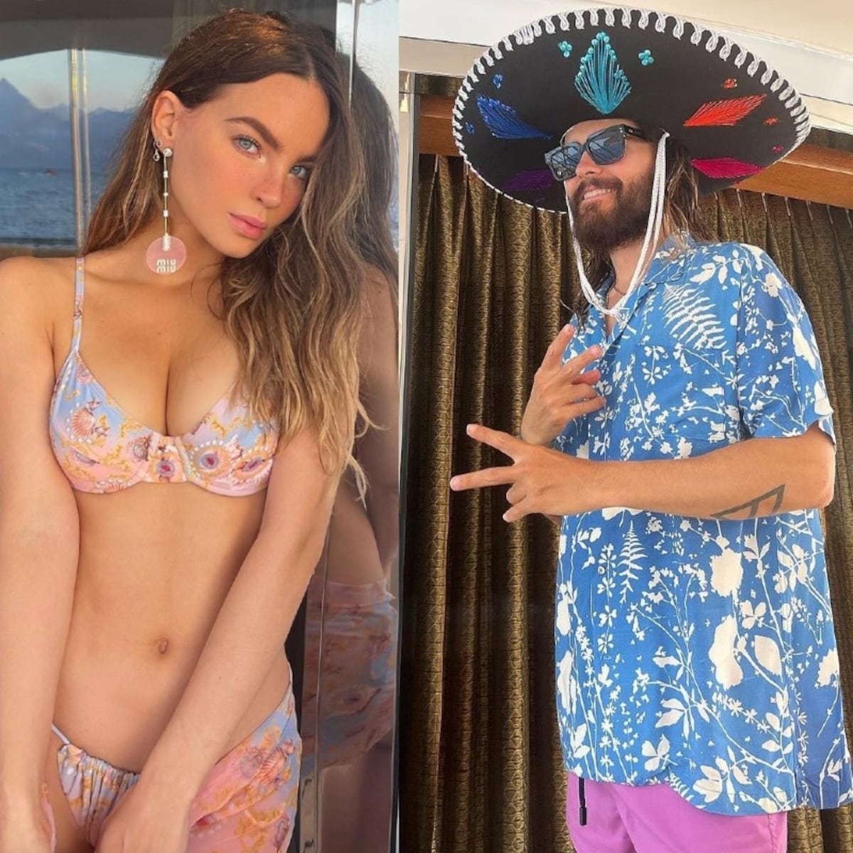 Jared Leto y Belinda juntos de vacaciones