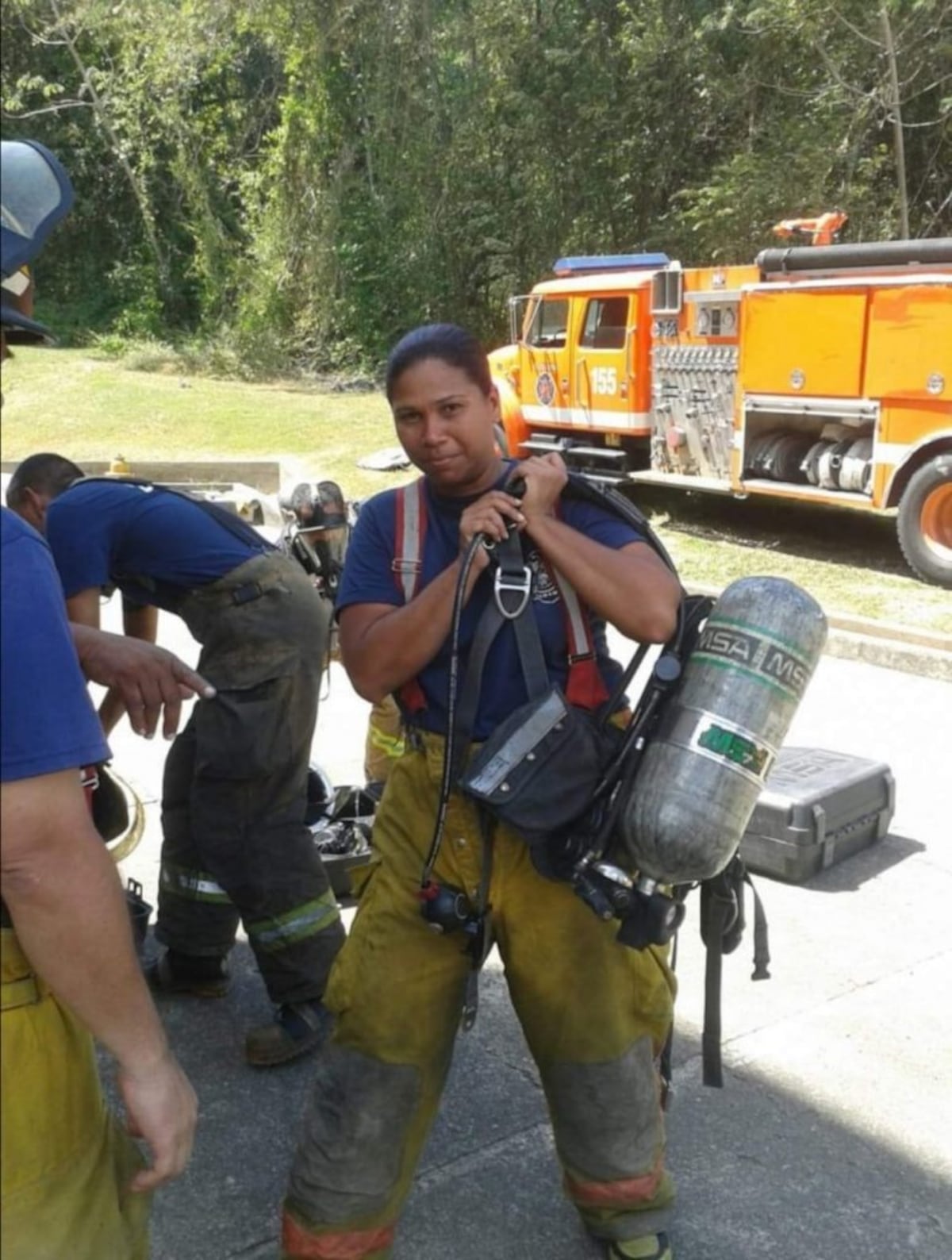 Matilde Torres Rodríguez, primera mujer subdirectora del Cuerpo de Bomberos