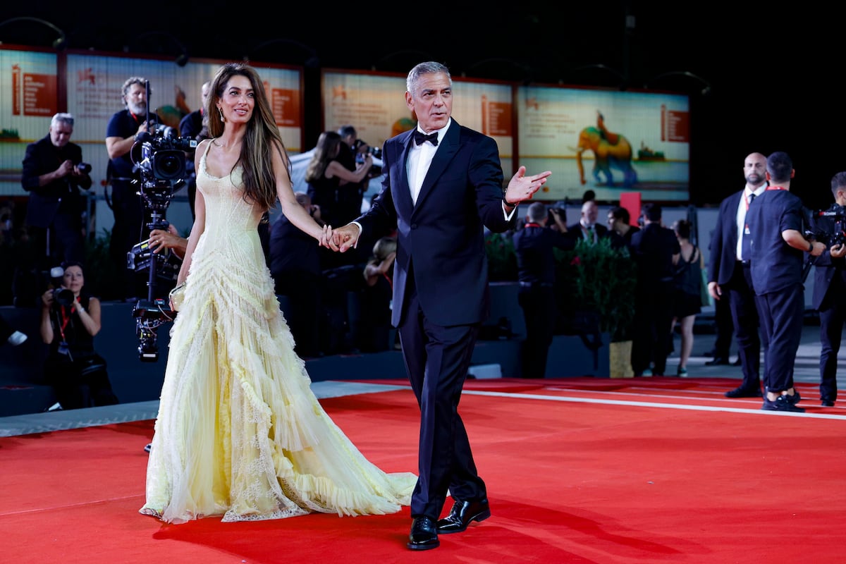 Cita doble: Brad Pitt y George Clooney revolucionan la noche en Venecia