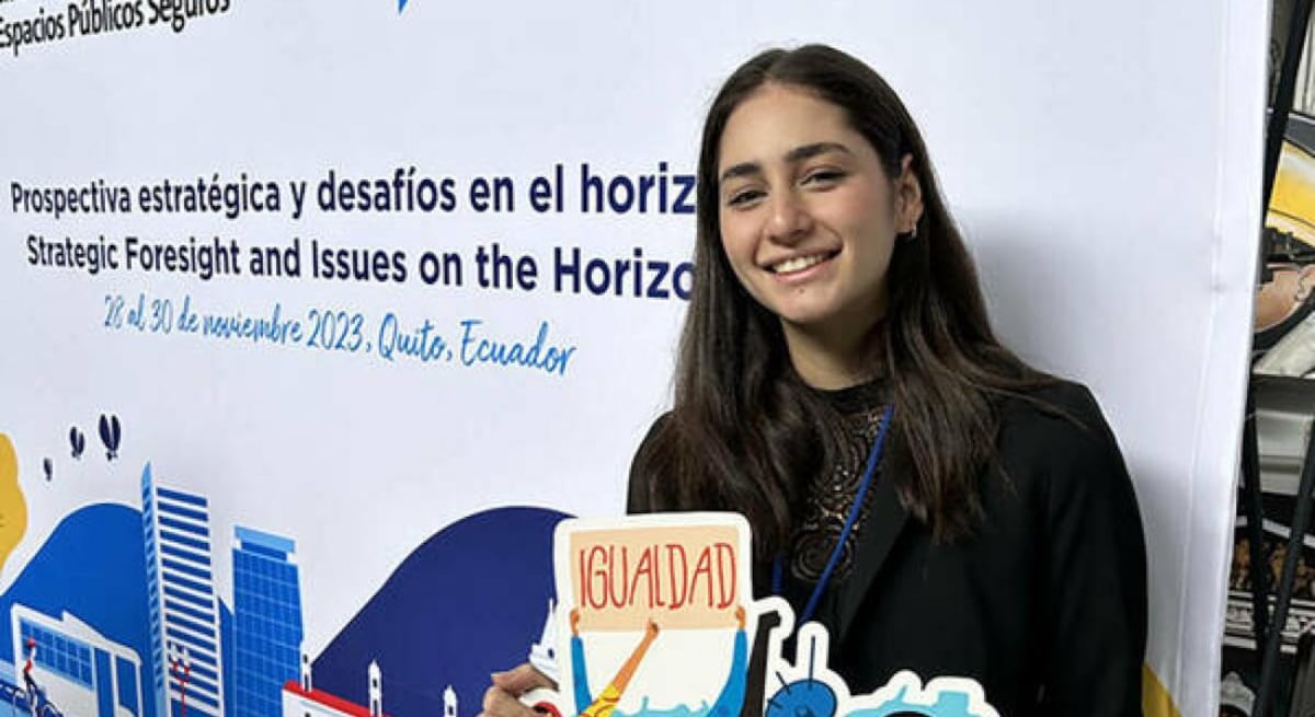 Isabela Tasende, la panameña nombrada la mejor estudiante de 2024 en la Universidad de Notre Dame