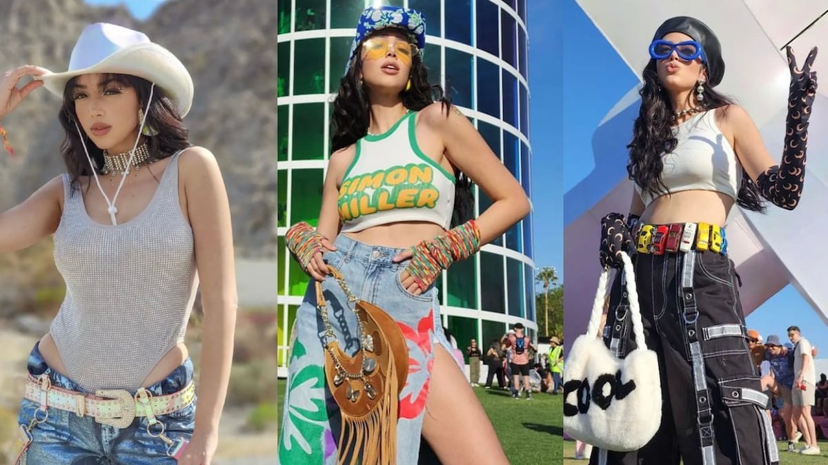 Dayana Sáez, la chitreana y sus ‘looks’ de ensueño en Coachella