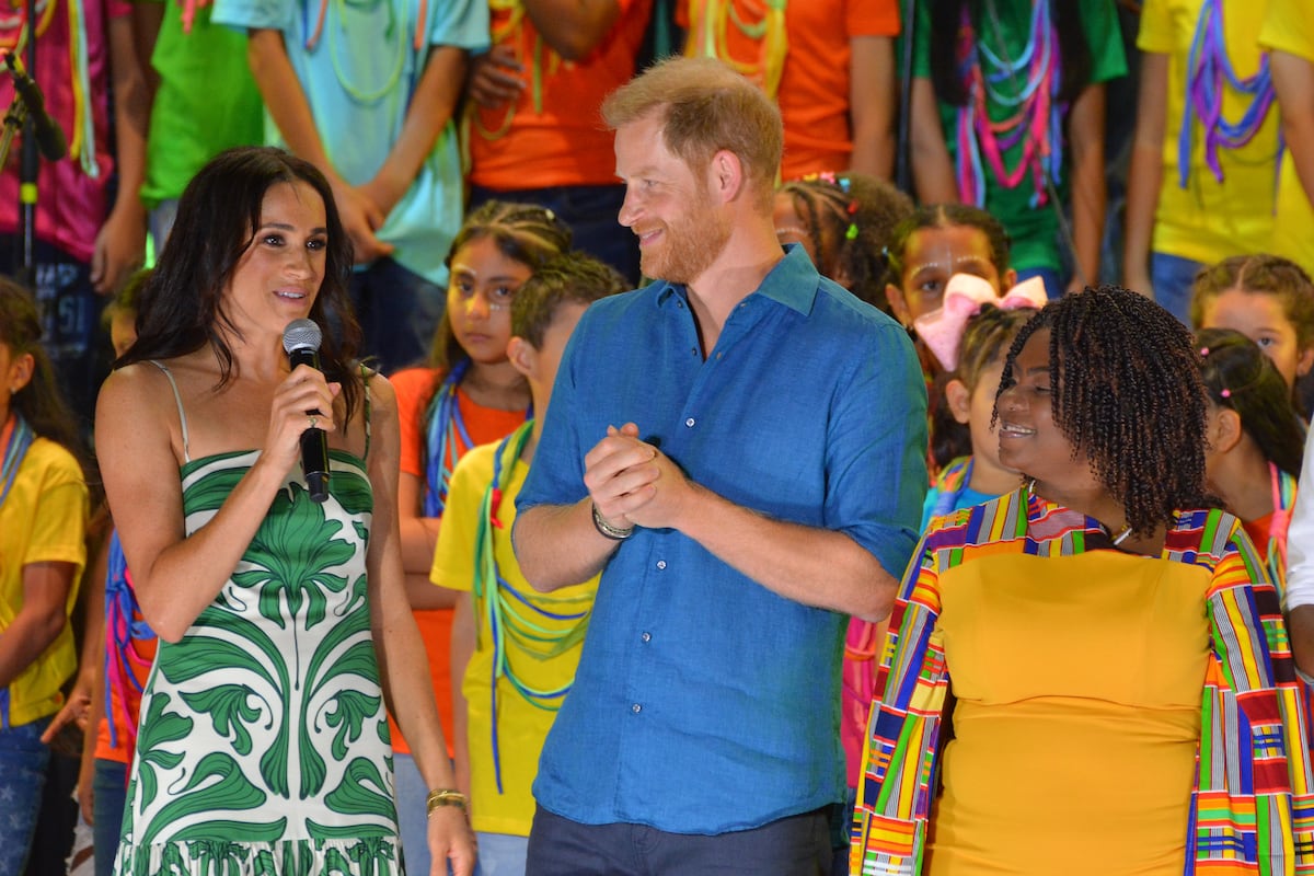 Los duques de Sussex, Harry y Meghan, disfrutaron de la marimba y el viche en el festival afro Petronio