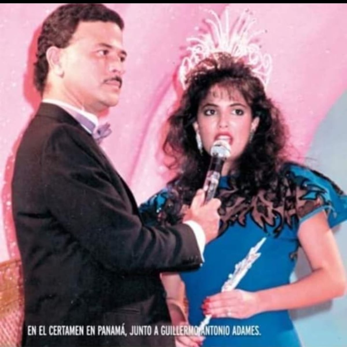 La boda del alcalde José Luis Fábrega con Miss Mundo Panamá 1986, María Lorena Orillac